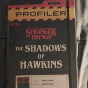 Stranger Things: The Shadows of Hawkins Board Game - Black